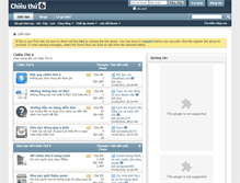 Tablet Screenshot of chieuthu6.com